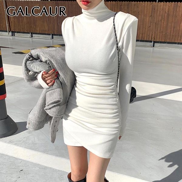 galcaur dress for women turtleneck long sleeve high waist ruched oversized bodycon mini dresses female 2020 autumn clothing, Black;gray
galcaur dress for women turtleneck long sleeve high waist ruched oversized bodycon mini dresses female 2020 autumn clothing, Black;gray