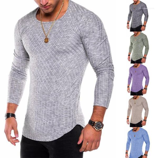neck designer mens tshirts spring autumn long sleeve solid color mens casual slim male tees crew, White;black
neck designer mens tshirts spring autumn long sleeve solid color mens casual slim male tees crew, White;black