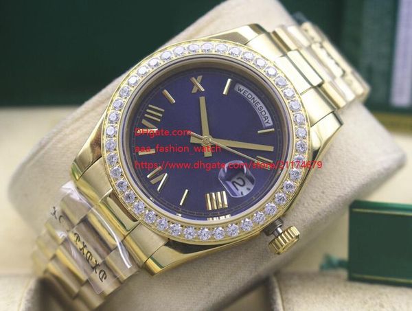 wristwatches 41mm 228239 blue dial diamond classic series asia 2813 movement automatic mechanical mens watch watches, Slivery;brown
wristwatches 41mm 228239 blue dial diamond classic series asia 2813 movement automatic mechanical mens watch watches, Slivery;brown