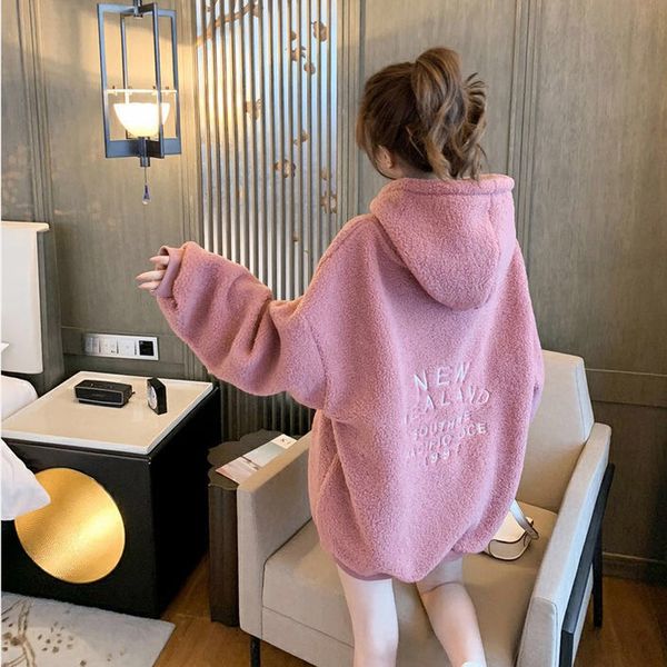 new eachin hoodies 2021 feminine oversize embroidered letter hood sweatshirt long athletic jacket wi6f, Black
new eachin hoodies 2021 feminine oversize embroidered letter hood sweatshirt long athletic jacket wi6f, Black