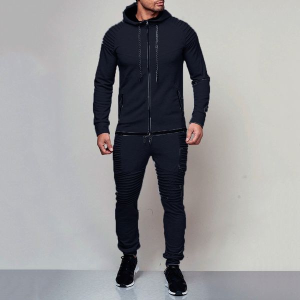 hoodies in the form of set men (jacket + pant) mens casual tag shirts with hoodie pants mouth male foot spring zip fit outwear, Black
hoodies in the form of set men (jacket + pant) mens casual tag shirts with hoodie pants mouth male foot spring zip fit outwear, Black