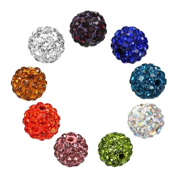 10pcs lot 10mm clay micro pave rhinestone crystal spacer beads for diy bracelet earrings jewelry making supplies strass ball h jllkzt, Silver
10pcs lot 10mm clay micro pave rhinestone crystal spacer beads for diy bracelet earrings jewelry making supplies strass ball h jllkzt, Silver