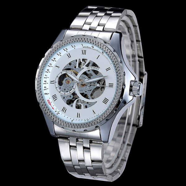 european and american men's brand couple geneva sports men and women table mechanical watches wholesale, Slivery;brown
european and american men's brand couple geneva sports men and women table mechanical watches wholesale, Slivery;brown