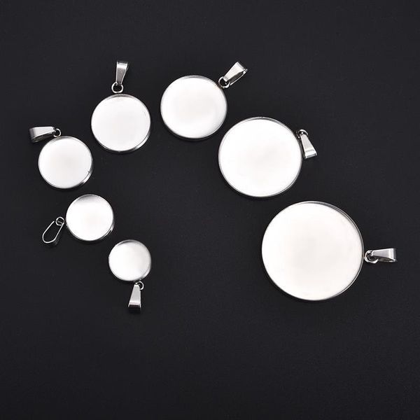 20pcs stainless steel blanks pendant base settings cabochon round 10 12 14 16 18 20 25 30mm bezel trays jewelry making supplies wmtfva, Black
20pcs stainless steel blanks pendant base settings cabochon round 10 12 14 16 18 20 25 30mm bezel trays jewelry making supplies wmtfva, Black