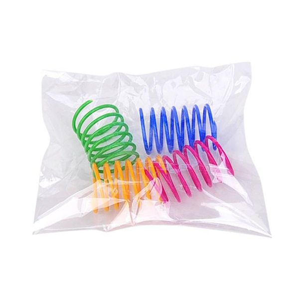 cat toys 4pcs plastic spring toy colorful coil spiral springs pet action wide durable interactive accessory
cat toys 4pcs plastic spring toy colorful coil spiral springs pet action wide durable interactive accessory