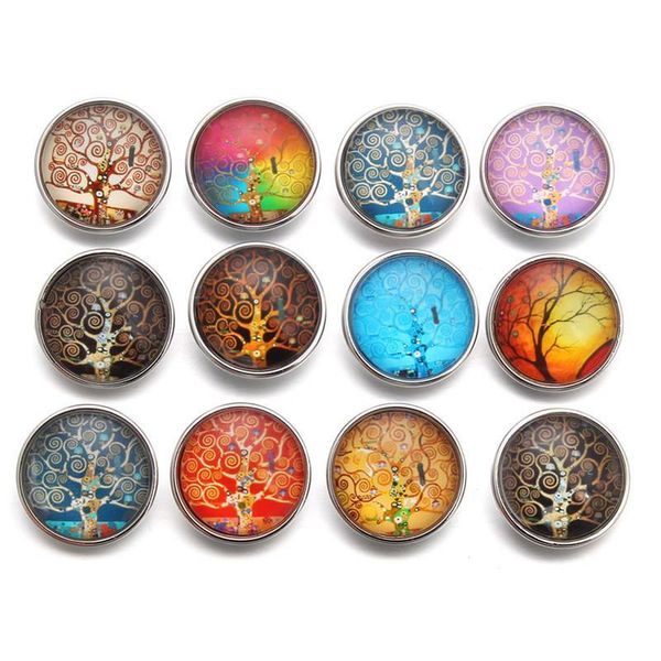 10pcs/lot fixed mixed printing tree pattern glass 18mm snap buttons diy findings fit handmade bracelet bbyjtp
10pcs/lot fixed mixed printing tree pattern glass 18mm snap buttons diy findings fit handmade bracelet bbyjtp