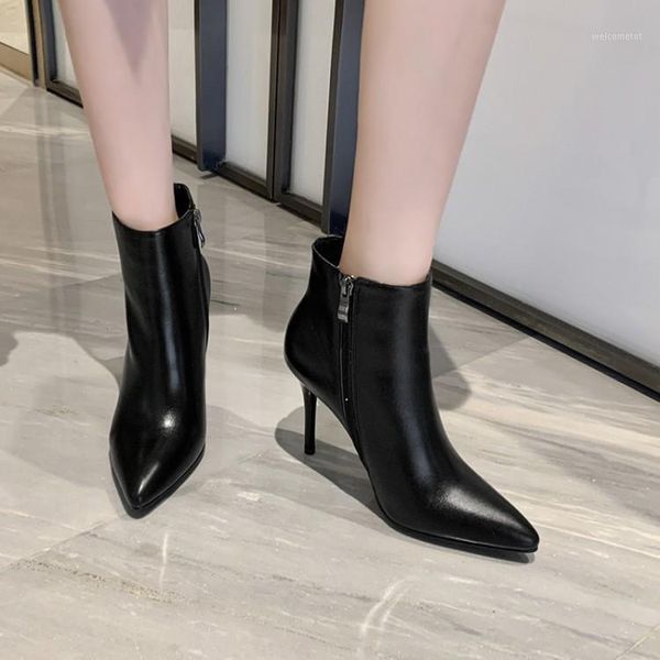 iconfeel brand classic dress boots women winter 2021 9.5cm heeled boots girls genuine leather botas damen elegant bottine1, Black
iconfeel brand classic dress boots women winter 2021 9.5cm heeled boots girls genuine leather botas damen elegant bottine1, Black