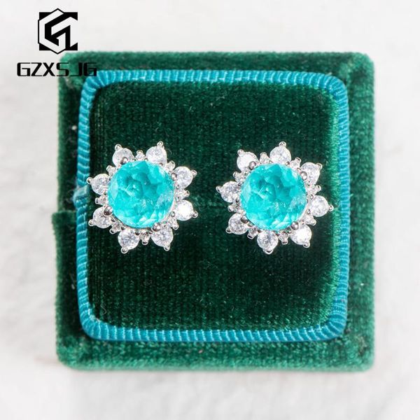 gz paraiba tourmaline gemstones stud earrings for women solid 925 sterling silver round gemstone for engagement wedding gifts, Golden;silver
gz paraiba tourmaline gemstones stud earrings for women solid 925 sterling silver round gemstone for engagement wedding gifts, Golden;silver