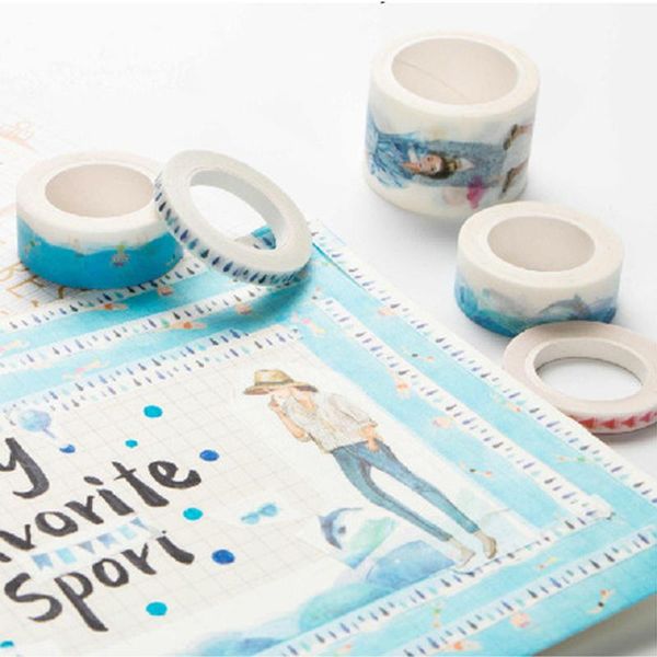 2016 el blue girl washi tape diy decorative scrapbooking planner masking label sticker stationery school supplies h
2016 el blue girl washi tape diy decorative scrapbooking planner masking label sticker stationery school supplies h