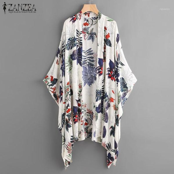 2019 zanzea boho women batwing sleeve blouse female summer print kimono casual cover up shirts beach cardigan blusas plus size1, White
2019 zanzea boho women batwing sleeve blouse female summer print kimono casual cover up shirts beach cardigan blusas plus size1, White