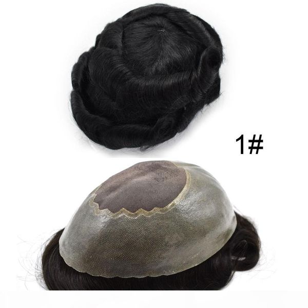aohai mens toupee fine mono lace invisible hairline durable poly skin around men hair system monofilament wigs for men, Black
aohai mens toupee fine mono lace invisible hairline durable poly skin around men hair system monofilament wigs for men, Black