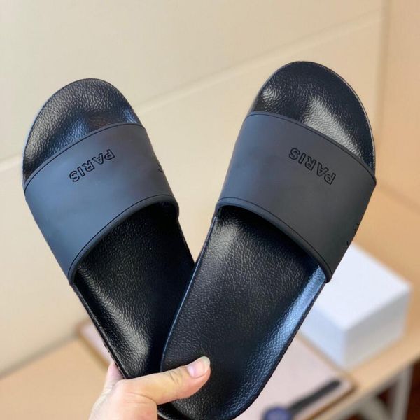 new color paris sliders mens womens summer sandals beach slide slippers ladies flip flops loafers with box 22212, Black
new color paris sliders mens womens summer sandals beach slide slippers ladies flip flops loafers with box 22212, Black