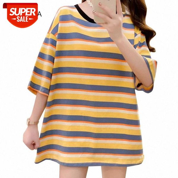 summer striped women's tshirt oversize short sleeve female t-shirt harajuku casual ladies girls tshirts basic woman t shirt #nn0c, White
summer striped women's tshirt oversize short sleeve female t-shirt harajuku casual ladies girls tshirts basic woman t shirt #nn0c, White