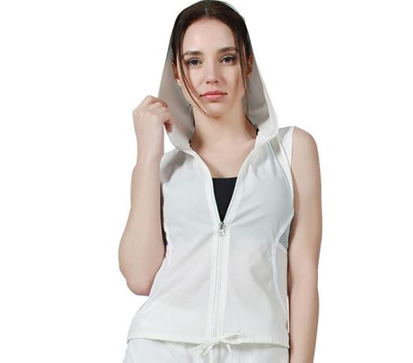 yoga outfits mesh white tank hooded for gym fitness clothing sleeveless with zipper shirt female running sports t-shirt black xl, White;red
yoga outfits mesh white tank hooded for gym fitness clothing sleeveless with zipper shirt female running sports t-shirt black xl, White;red