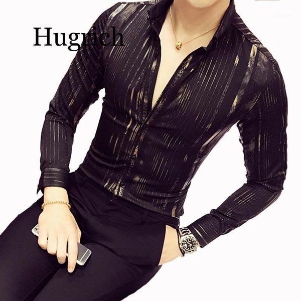 luxury gold shirt men 2020 new long sleeve black white navy red party club night club bar stage clothing male shirt1, White;black
luxury gold shirt men 2020 new long sleeve black white navy red party club night club bar stage clothing male shirt1, White;black