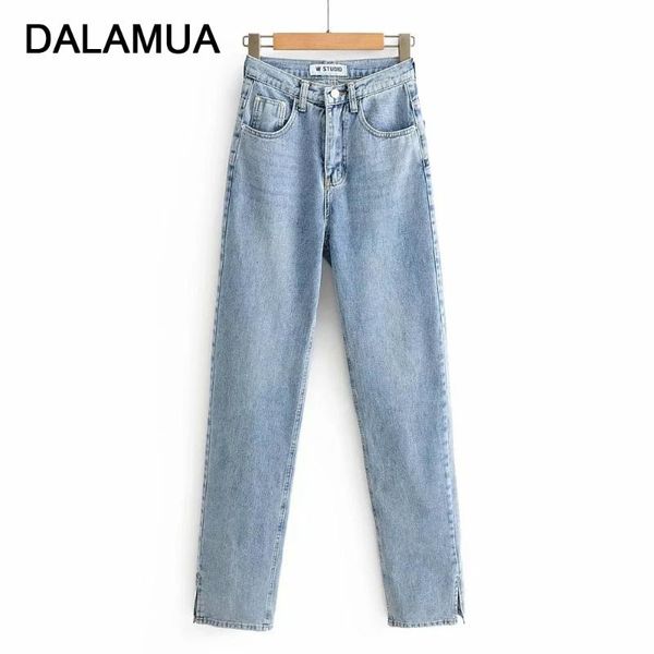women's jeans women high waist cotton straight slit leg blue black casual street wear 2021 autumn spring female pants y2k long trousers
women's jeans women high waist cotton straight slit leg blue black casual street wear 2021 autumn spring female pants y2k long trousers