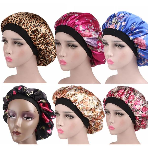 new fshion women satin night sleep cap hair bonnet hat silk head cover wide elastic band shipping sell new 2019 wholesale 3fdsu
new fshion women satin night sleep cap hair bonnet hat silk head cover wide elastic band shipping sell new 2019 wholesale 3fdsu