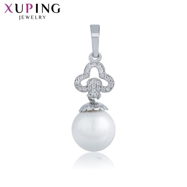 pendant necklaces 11.11 xuping fashion imitation pearl jewelry exquisite gifts temperament ladies s178.6-35107, Silver
pendant necklaces 11.11 xuping fashion imitation pearl jewelry exquisite gifts temperament ladies s178.6-35107, Silver