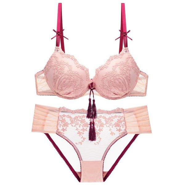 women's lace embroidered bra set retro deep v micro gathering adjustable bra comfortable breathable bra set wt067 c1211, Black;white
women's lace embroidered bra set retro deep v micro gathering adjustable bra comfortable breathable bra set wt067 c1211, Black;white