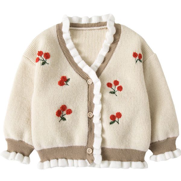 2021 new kids girls children's knit cardigan sweaters autumn strawberry embroidery outerwear sweater baby clothes 3colors 0-4y gkxo, Blue
2021 new kids girls children's knit cardigan sweaters autumn strawberry embroidery outerwear sweater baby clothes 3colors 0-4y gkxo, Blue