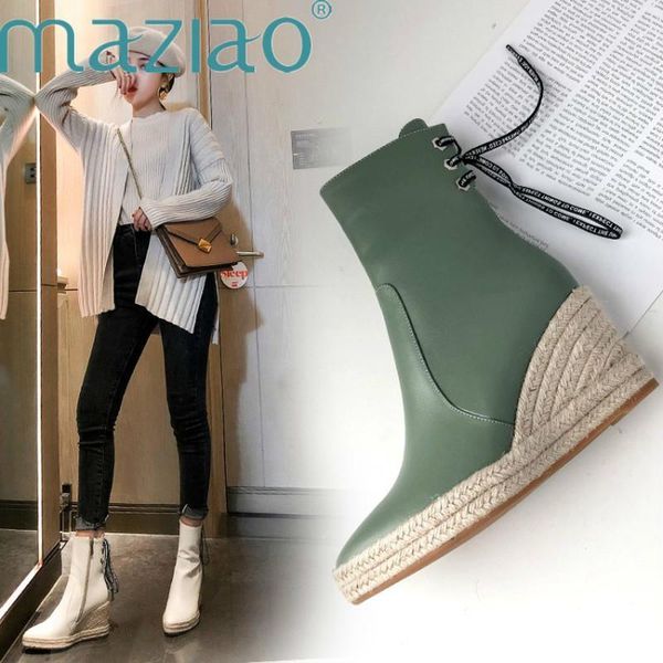 winter women ankle boots platform wedges heels boots female high heels autumn shoes 2020 size 32-44 chaussure femme maziao1, Black
winter women ankle boots platform wedges heels boots female high heels autumn shoes 2020 size 32-44 chaussure femme maziao1, Black
