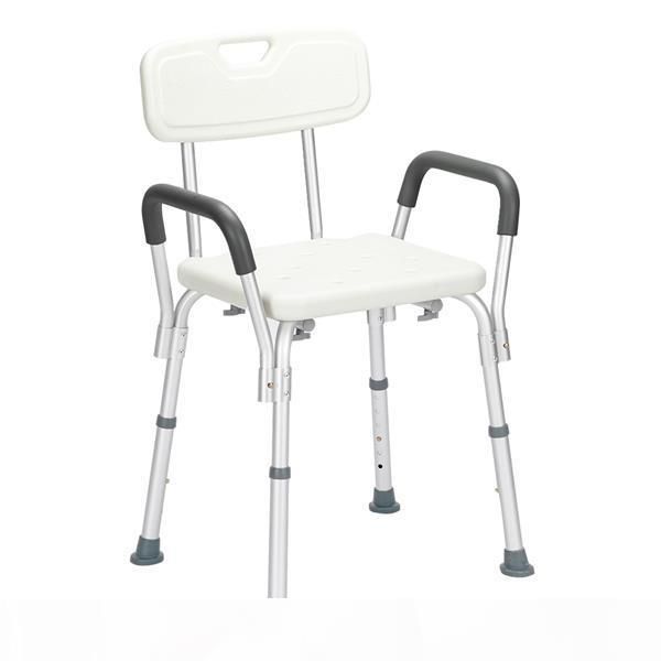 aluminum alloy lifting bath chair 6 files with armrests with backrest pe seat stool rubber floor mat white ship from us drop shipping
aluminum alloy lifting bath chair 6 files with armrests with backrest pe seat stool rubber floor mat white ship from us drop shipping