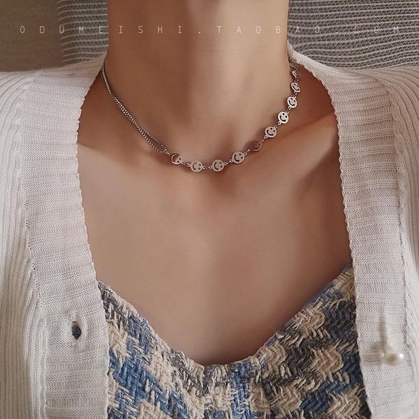 смайлик ожерелье женский колье choker clavicle chate titanium сталь хип-хоп мода дизайнер подвеска аксессуары мода фабрика прямой sqcwjw, Black
смайлик ожерелье женский колье choker clavicle chate titanium сталь хип-хоп мода дизайнер подвеска аксессуары мода фабрика прямой sqcwjw, Black
