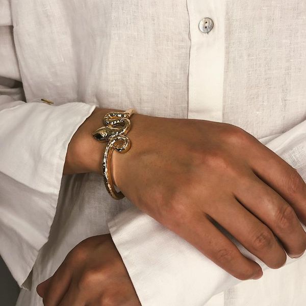 bangle creative designs twisted snake alloy bracelets bangles fashion vintage for women korean cuban miami jewelry gifts kpop, Black
bangle creative designs twisted snake alloy bracelets bangles fashion vintage for women korean cuban miami jewelry gifts kpop, Black