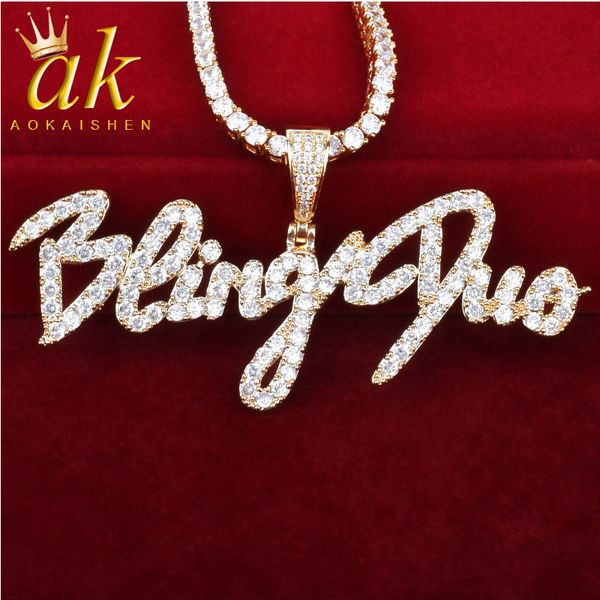 letter pendant necklace for men with 4mm tennis chain gold color cubic zircon bling hip hop jewelry q1209, Bronze;silver
letter pendant necklace for men with 4mm tennis chain gold color cubic zircon bling hip hop jewelry q1209, Bronze;silver