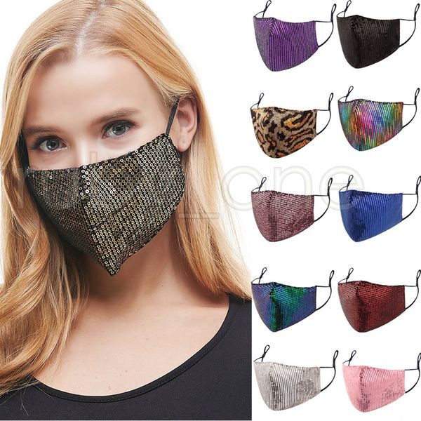 dustproof fashion sequins bling leopard mouth masks designer washable reusable women face mask rra3434
dustproof fashion sequins bling leopard mouth masks designer washable reusable women face mask rra3434