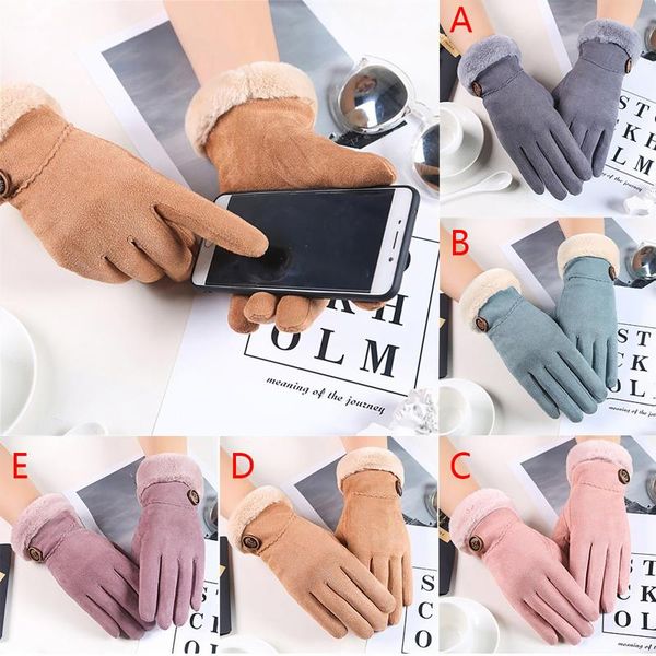 40# women winter keep warm touch screen thicken gloves female suede furry warm full finger gloves outdoor wind and cold, Blue;gray
40# women winter keep warm touch screen thicken gloves female suede furry warm full finger gloves outdoor wind and cold, Blue;gray