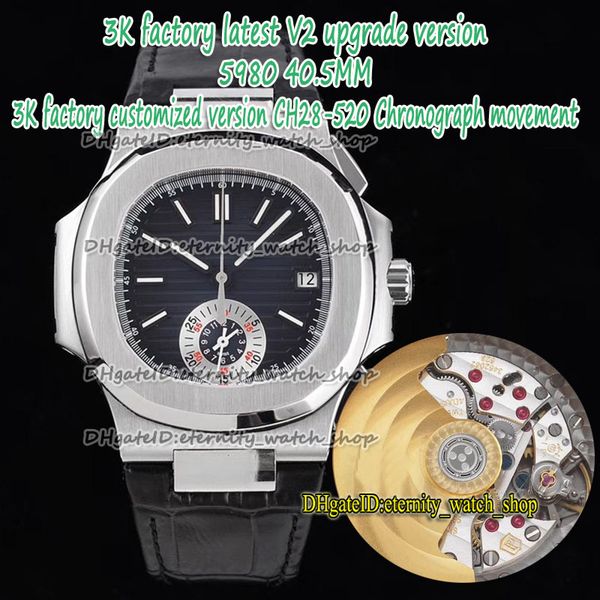 eternity 3kf v2 upgrade version ch28-520c chronograph automatic blue dial brushed steel case 5980 mens watch leather strap sport watches p3, Slivery;brown
eternity 3kf v2 upgrade version ch28-520c chronograph automatic blue dial brushed steel case 5980 mens watch leather strap sport watches p3, Slivery;brown