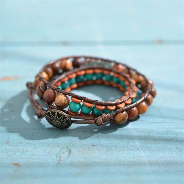 1pc man bracelet instagram niche design diy handcraft creative turquoisess hand string men's hand jewelry drop shipping, Black
1pc man bracelet instagram niche design diy handcraft creative turquoisess hand string men's hand jewelry drop shipping, Black