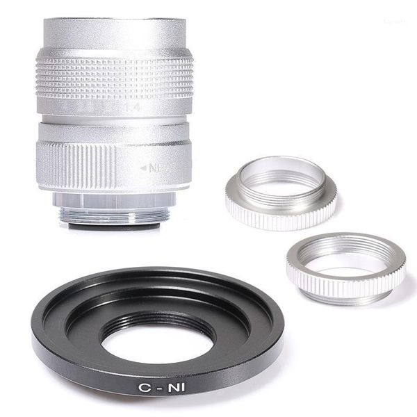 silver fujian 25mm f1.4 cctv tv camera lens + c-n1 mount ring for nikon 1 j5 s2 j4 v3 aw1 s1 j3 v2 j2 j1 v1 camera1
silver fujian 25mm f1.4 cctv tv camera lens + c-n1 mount ring for nikon 1 j5 s2 j4 v3 aw1 s1 j3 v2 j2 j1 v1 camera1