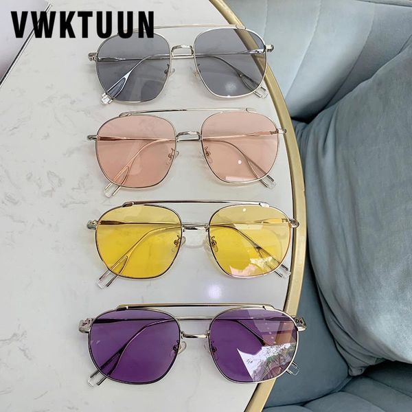 sunglasses vwktuun square women twin beam metal frame glasses uv400 points vintage sunglass clear ocean lens shades, White;black
sunglasses vwktuun square women twin beam metal frame glasses uv400 points vintage sunglass clear ocean lens shades, White;black