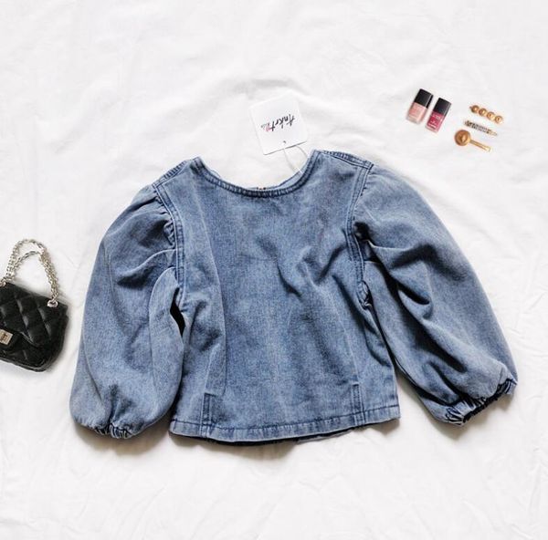 2020 new arrival girls denim coat autumn winter cotton full sleeve fashion girls jacket 2-8 years ql372 lj201125, Blue;gray
2020 new arrival girls denim coat autumn winter cotton full sleeve fashion girls jacket 2-8 years ql372 lj201125, Blue;gray