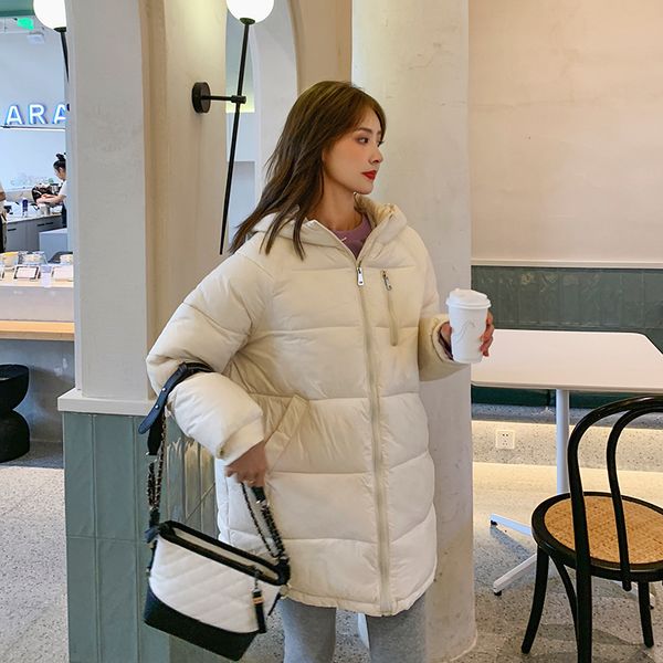 new fashoin glossy parka winter jacket women short hooded parka thick warm oversize coat female office lady 201029, Black
new fashoin glossy parka winter jacket women short hooded parka thick warm oversize coat female office lady 201029, Black