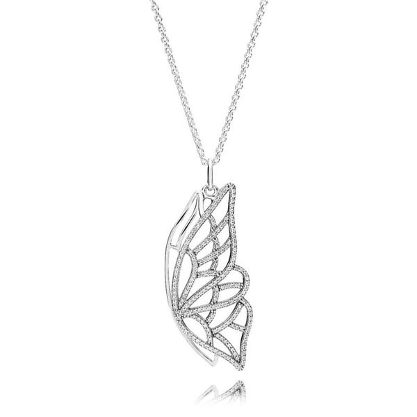 chains s925 necklace for women beginning butterfly pendant clear cz crystals fit lady jewelry, Silver
chains s925 necklace for women beginning butterfly pendant clear cz crystals fit lady jewelry, Silver