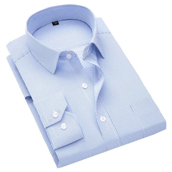 mens business casual long sleeved shirt classic button striped blouse social work dress shirts 4xl 5xl c1212, White;black
mens business casual long sleeved shirt classic button striped blouse social work dress shirts 4xl 5xl c1212, White;black