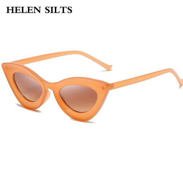small vintage cat eye sunglasses women brand designer steampunk oval sun glasses female retro eyeglasses uv400 punk eyewear h189, White;black
small vintage cat eye sunglasses women brand designer steampunk oval sun glasses female retro eyeglasses uv400 punk eyewear h189, White;black