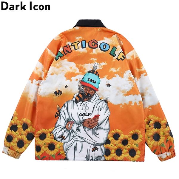 dark icon antigolf cargo jacket men turn-down collar full printed windbreak men's jacket rap music jackets outwear clothes y201026, Black;brown
dark icon antigolf cargo jacket men turn-down collar full printed windbreak men's jacket rap music jackets outwear clothes y201026, Black;brown