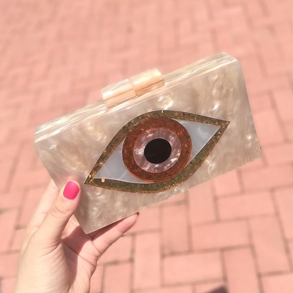 pearl champagne nude sand color acrylic evil eye patchwork women brand evening small mini flap shell pvc box clutches purse bags y200623
pearl champagne nude sand color acrylic evil eye patchwork women brand evening small mini flap shell pvc box clutches purse bags y200623