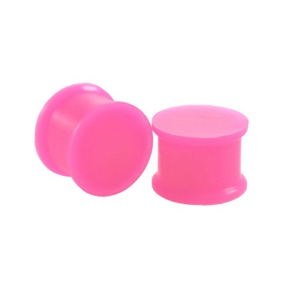 1pair sile ear tunnel plugs and gauge earring fashion round ear gauges saddle plug tunnel flesh piercing oreja dilataciones q bbyfew, Silver
1pair sile ear tunnel plugs and gauge earring fashion round ear gauges saddle plug tunnel flesh piercing oreja dilataciones q bbyfew, Silver