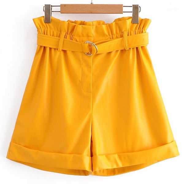 agong casual yellow shorts women fashion high waisted solid short women elegant tie belt waist flare shorts female ladies hy1, White;black
agong casual yellow shorts women fashion high waisted solid short women elegant tie belt waist flare shorts female ladies hy1, White;black