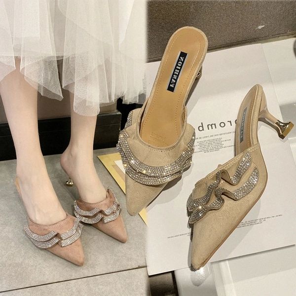 nuask heels slippers women rhinestone sandals summer shoes woman ruffles slippers party high heels pumps wedding zapatos mujer #by4o
nuask heels slippers women rhinestone sandals summer shoes woman ruffles slippers party high heels pumps wedding zapatos mujer #by4o