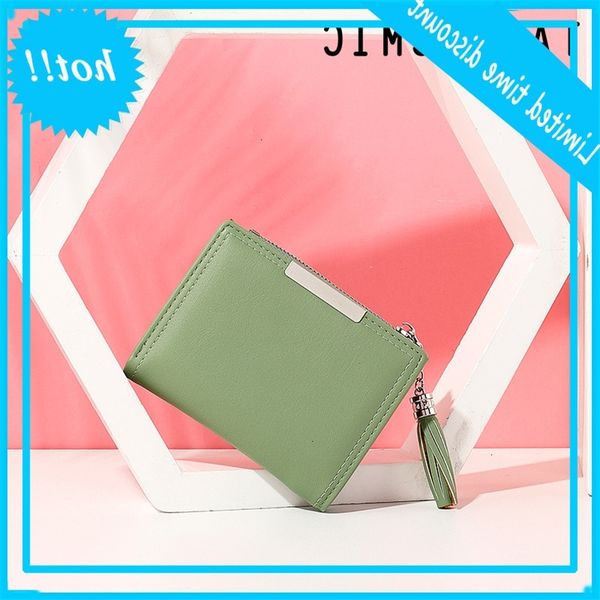 yueqiankai new fashion zero korean tassel multi card leisure short zipper wallet lady, Red;black
yueqiankai new fashion zero korean tassel multi card leisure short zipper wallet lady, Red;black