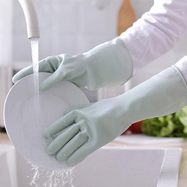 1 pair long sleeve wash dishes household cleaning gloves kitchen waterproof dishwashing gloves rubber bands scrub glove1
1 pair long sleeve wash dishes household cleaning gloves kitchen waterproof dishwashing gloves rubber bands scrub glove1