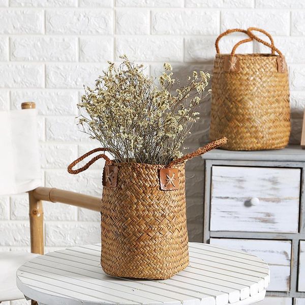 storage baskets seagrass woven garden flower vase hanging basket rattan planter potted organizer home laundry with handle
storage baskets seagrass woven garden flower vase hanging basket rattan planter potted organizer home laundry with handle