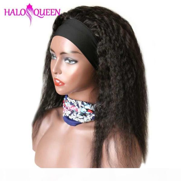haloqueen kinky straight human hair wigs for women brazilian yaki lace wig gluless headband wig remy human hair 150% density, Black;brown
haloqueen kinky straight human hair wigs for women brazilian yaki lace wig gluless headband wig remy human hair 150% density, Black;brown
