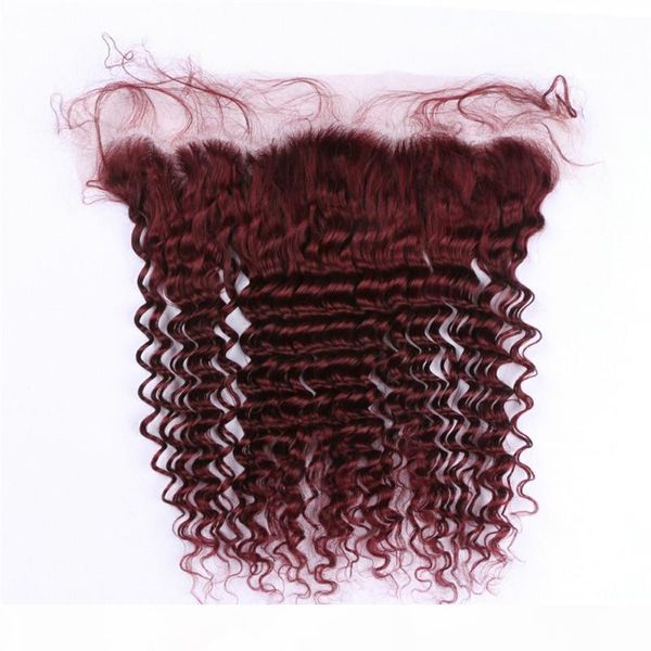 virgin peruvian burgundy human hair ear to ear lace frontal closure 13x4 deep wave #99j wine red full frontals lace closure 8-24, Black;brown
virgin peruvian burgundy human hair ear to ear lace frontal closure 13x4 deep wave #99j wine red full frontals lace closure 8-24, Black;brown